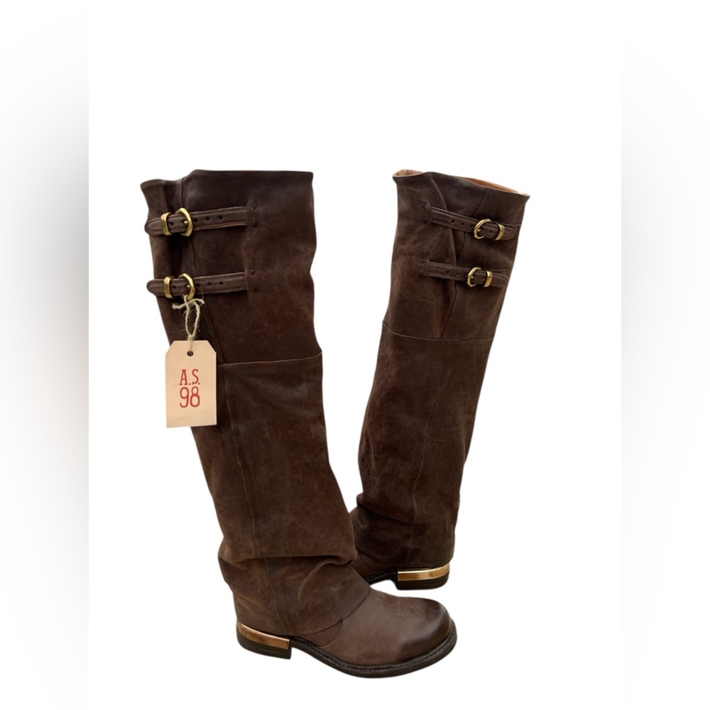 A.S 98 azul boots size 38 - Picture 4 of 5